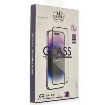 Apple İphone 17 Pro Bilvis 3d Cam Ekran Koruyucu - Siyah