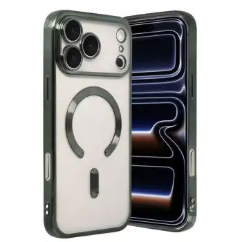 Apple İphone 17 Pro Kross Magneticsafe Kapak - Koyu Yeşil