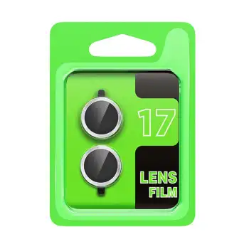 Apple İphone 17 Raze Metal Kamera Lens - Gümüş