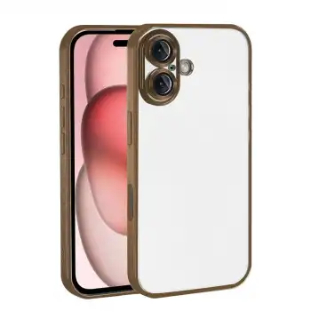 Apple İphone 17 Razer Lensli Silikon - Çöl Titanyum