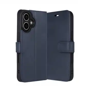 Apple İphone 17 Trend S Plus Kapaklı Kılıf - Lacivert