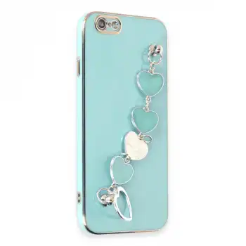 Apple İphone 6 Kılıf Esila Silikon - Su Yeşili