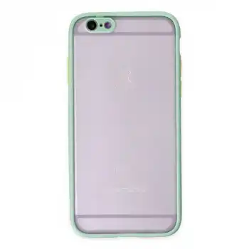 Apple İphone 6 Kılıf Montreal Silikon Kapak - Turkuaz