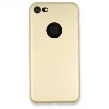 Apple İphone 7 Kılıf First Silikon - Gold