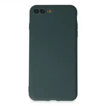 Apple İphone 7 Plus Kılıf First Silikon - Koyu Yeşil
