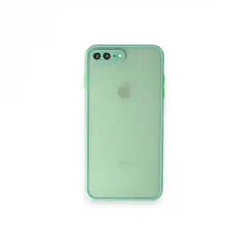 Apple İphone 7 Plus Kılıf Montreal Silikon Kapak - Turkuaz