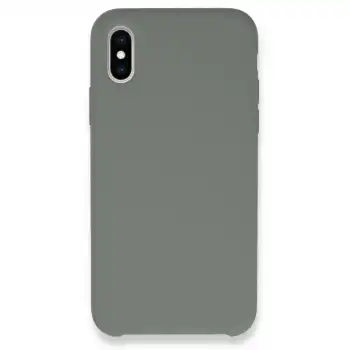 Apple İphone Xs Max Kılıf Lansman Legant Silikon - Gri