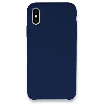 Apple İphone Xs Max Kılıf Lansman Legant Silikon - Lacivert