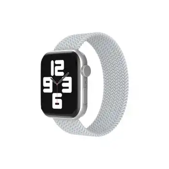 Apple Watch 38mm Ayarlı Solo Silikon Kordon (saat Değildir) - Beyaz
