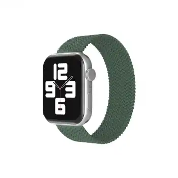 Apple Watch 38mm Ayarlı Solo Silikon Kordon (saat Değildir) - Haki Yeşil
