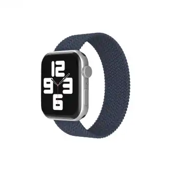 Apple Watch 38mm Ayarlı Solo Silikon Kordon (saat Değildir) - Lacivert