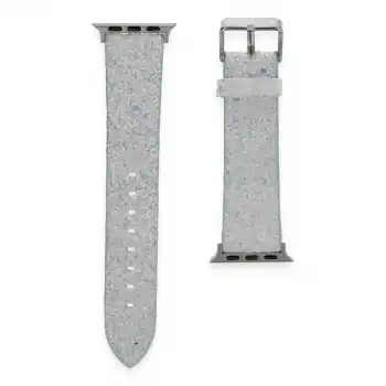 Apple Watch 38mm Ry Taşlı Kordon (saat Değildir) - Mavi