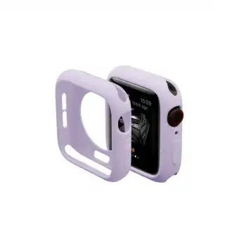 Apple Watch 38mm Silikon Alt Kasa - Lila