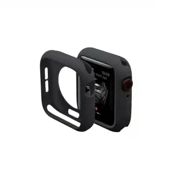 Apple Watch 38mm Silikon Alt Kasa - Siyah