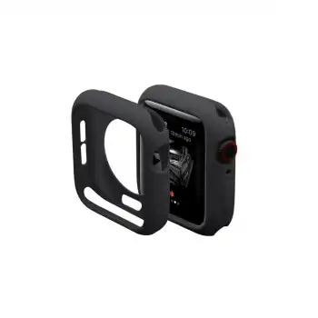 Apple Watch 40mm Silikon Alt Kasa - Siyah