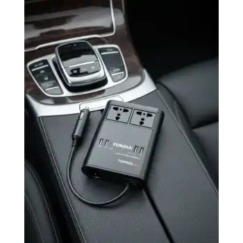 Araçta 220V Kullanım Sağlayan USB Destekli Güç İnvertörü