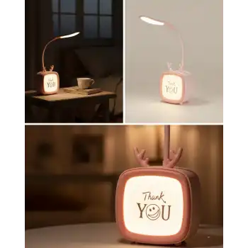 Ayarlanabilir LED Masa Lambası Şarjlı Modern Aydınlatma