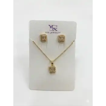 Baget Taşlı Set
