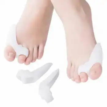 Baş Parmak Bunyon Silikonu Parmak Arası Destek Medikal Silikon  Ağrı Azaltmaya Yardımcı