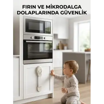 Bebek Güvenlik Dolap Kilidi Çok Amaçlı Çocuk Emniyet Kilit Sistemi