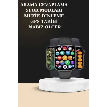 Bluetooth Bağlantılı Kablosuz Kulaklık ve Yeni Nesil Akıllı Saat 5.0 Bluetooth