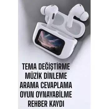 Bluetooth Kulaklık Kulakiçi Güçlü Ses Kaliteli Sesli Asistan