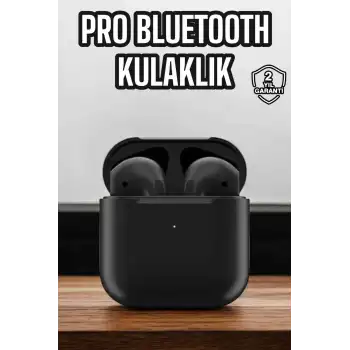 Bluetooth Kulaklık Yeni Nesil Pro Sensörlü Mikrofon Çağrı Cevaplama