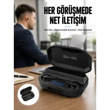 Çağrı Cevaplayabilen Akıllı Saat 5.2 Bluetooth Bağlantılı Kulaklık Yeni Nesil