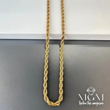 Çelik Burgu Halat Zincir 4mm
