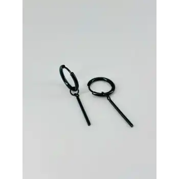 Çelik Erkek Küpe