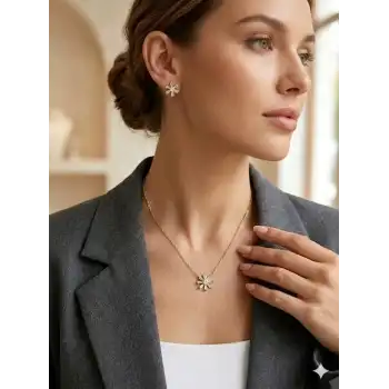 Çiçek Detaylı Set