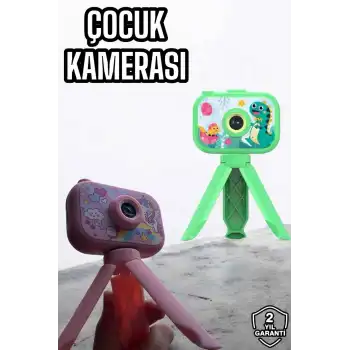 Çocuklara Özel Dijital LCD Ekran 1080P HD Görüntü Kaliteli