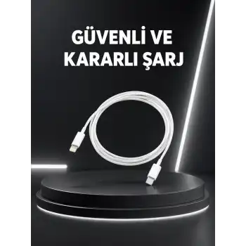 Dayanıklı TPE Lightning Kablo – 30W Hızlı Şarj ve Veri Transferi