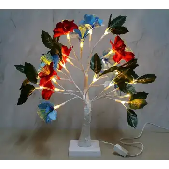 Dekoratif Ledli Çiçek Alk1727