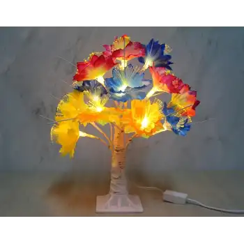 Dekoratif Ledli Çiçek Alk1736