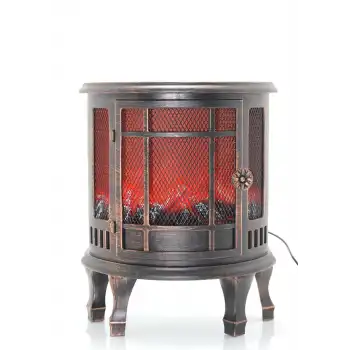 Dekoratif Ledli Şömine Lamba Alk4594