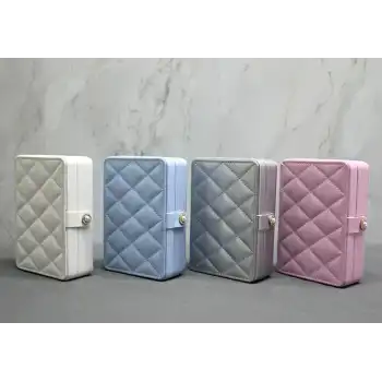 Deri Kaplamalı Makyaj Ve Takı Kutusu Alk3612