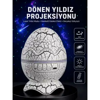 Ayarlanabilir Parlaklık ve Sis Efektli Atmosfer Lambası