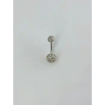 Disko Topu Göbek Piercing