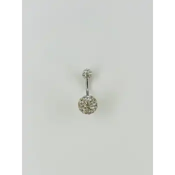 Disko Topu Göbek Piercing