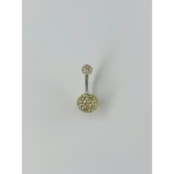 Disko Topu Göbek Piercing
