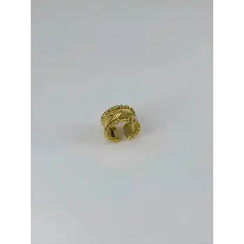 Dorika 14 K Gold Kaplamalı Yüzük