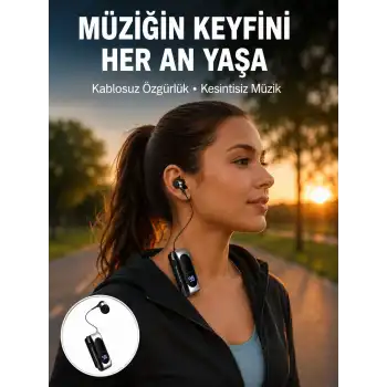 DS-F210 Kablosuz Kulaklık – 25 Saat Kullanım & Hızlı Şarj Yeni Nesil