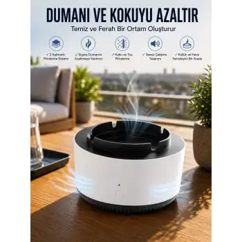 Elektronik Küllük Duman Giderici Hava Temizleyici