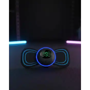 EMS Kas Masaj Aleti LCD Ekranlı Çok Modlu Kompakt Tasarım