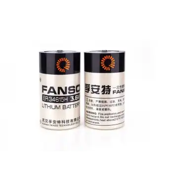 Fanso Er34615h 3.6v D Size Lithium Pil (li-socl2)
