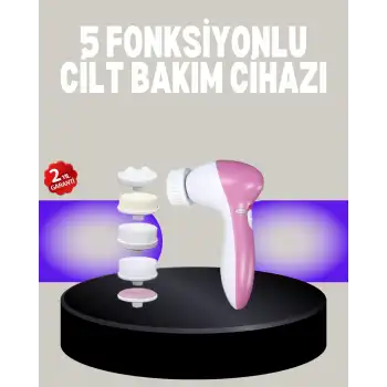 Fırçalı Yüz Temizleme ve Spa Masaj Cihazı