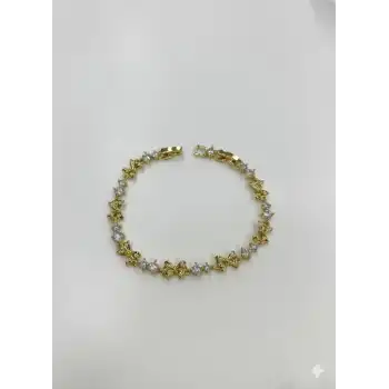 Fiyonk Detaylı Taşlı Cm Bileklik