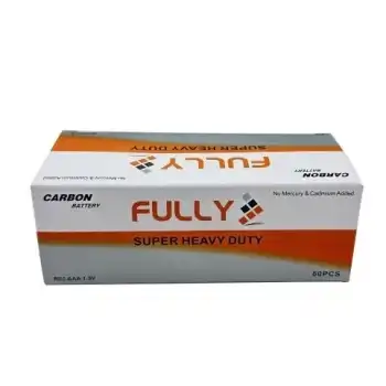 Fully Aaa Süper Heavy Duty İnce Kumanda Pil 60 Adet