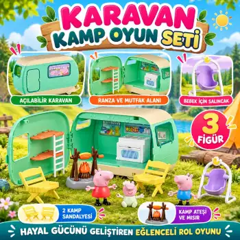 G2201  THREE LITTLE PIGGIES CARAVAN